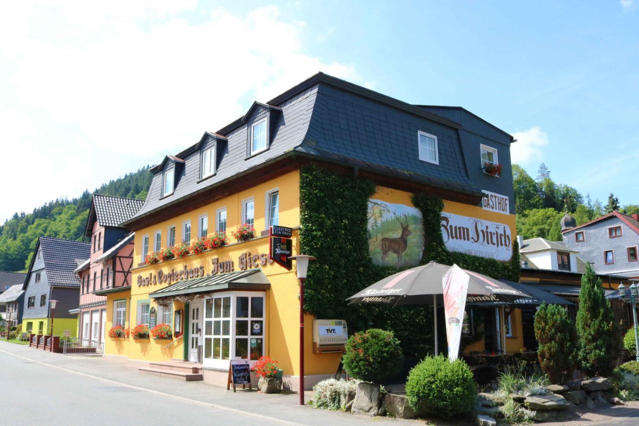 Landhotel Zum Hirsch Unterweissbach Esterno foto